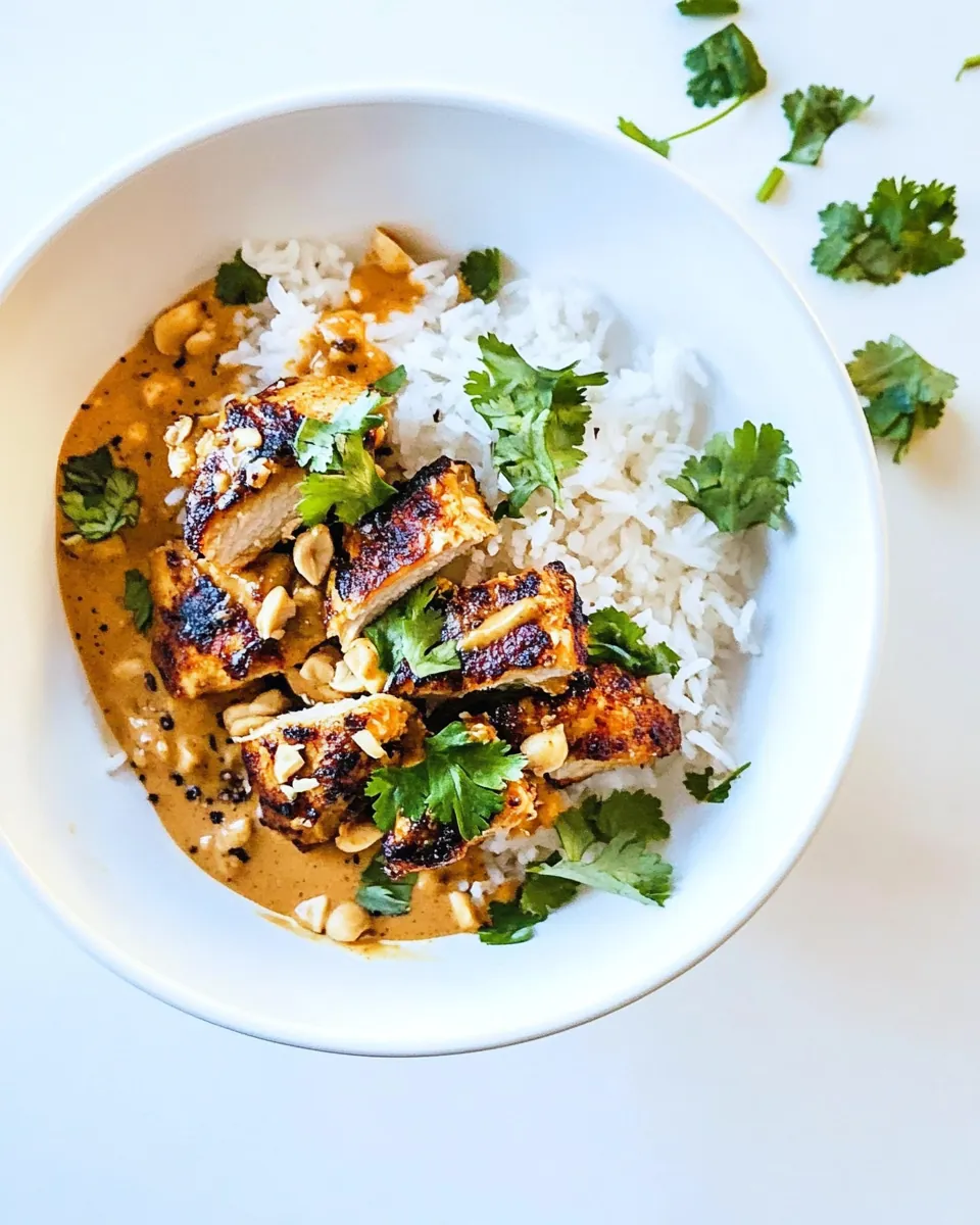 Peanut Butter Chicken