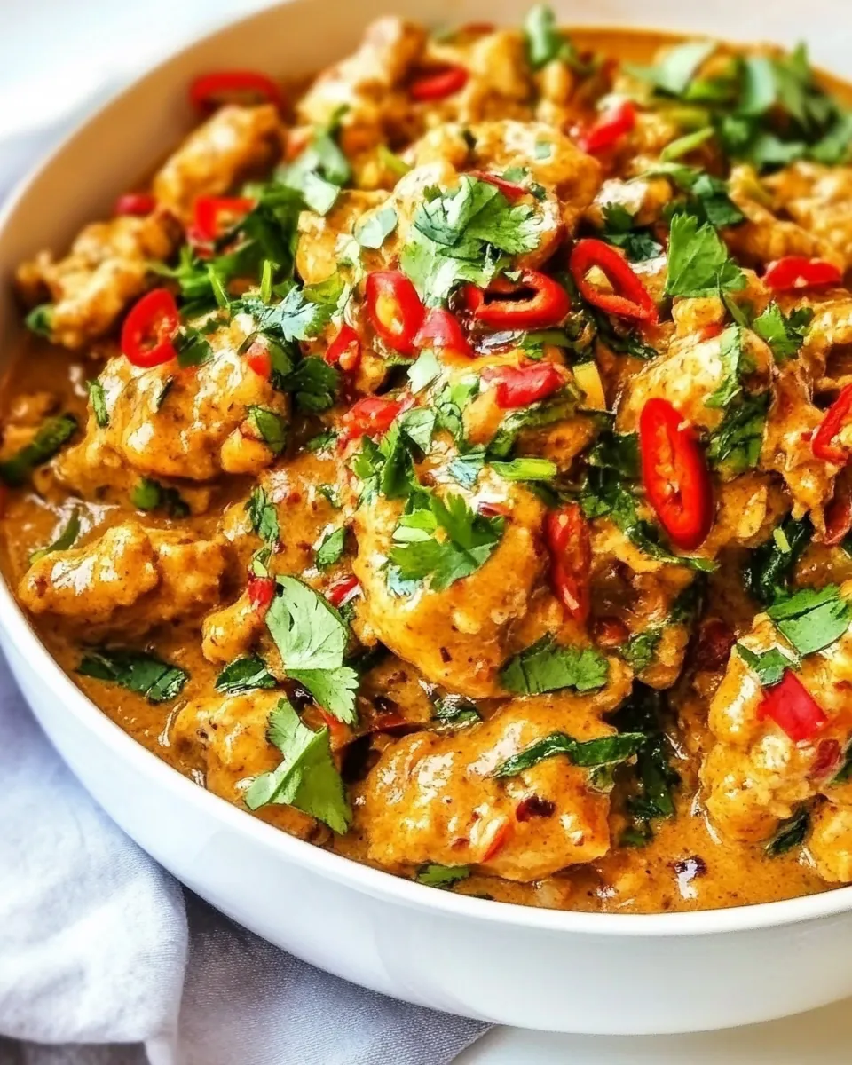 Peanut Butter Chicken