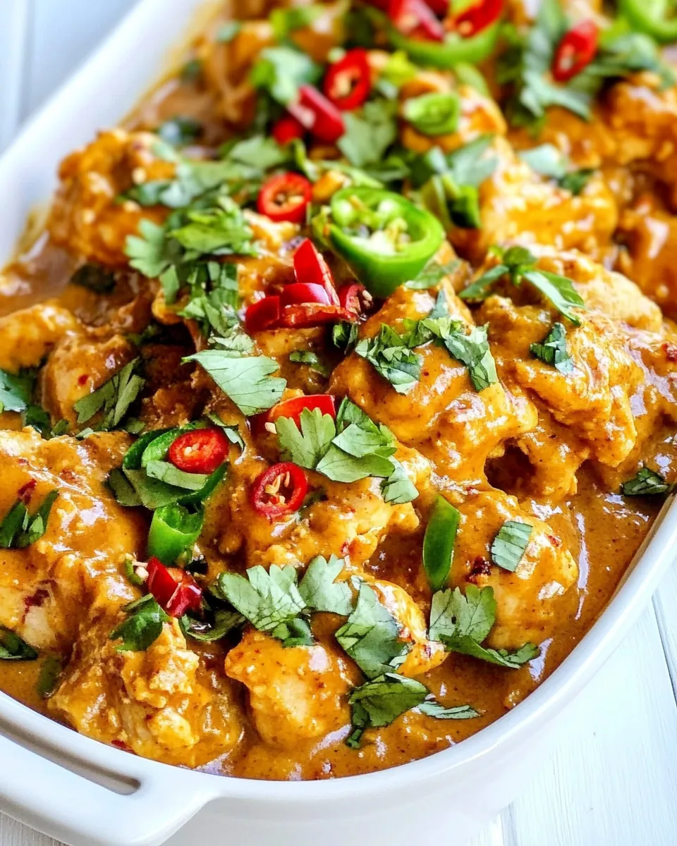 Peanut Butter Chicken