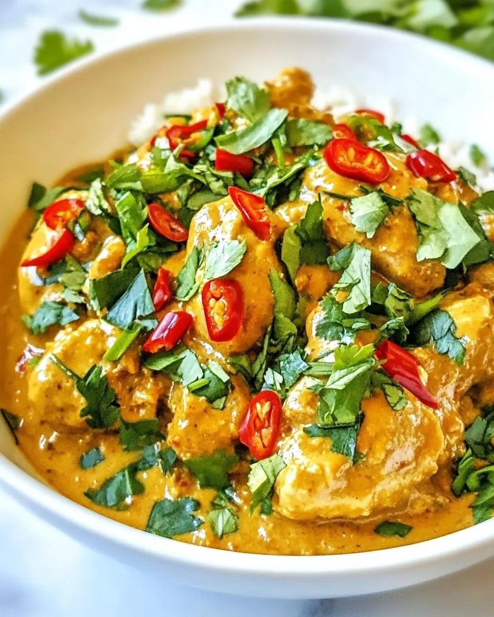 Peanut Butter Chicken
