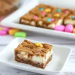 Peanut Butter Cookie Cheesecake Bars