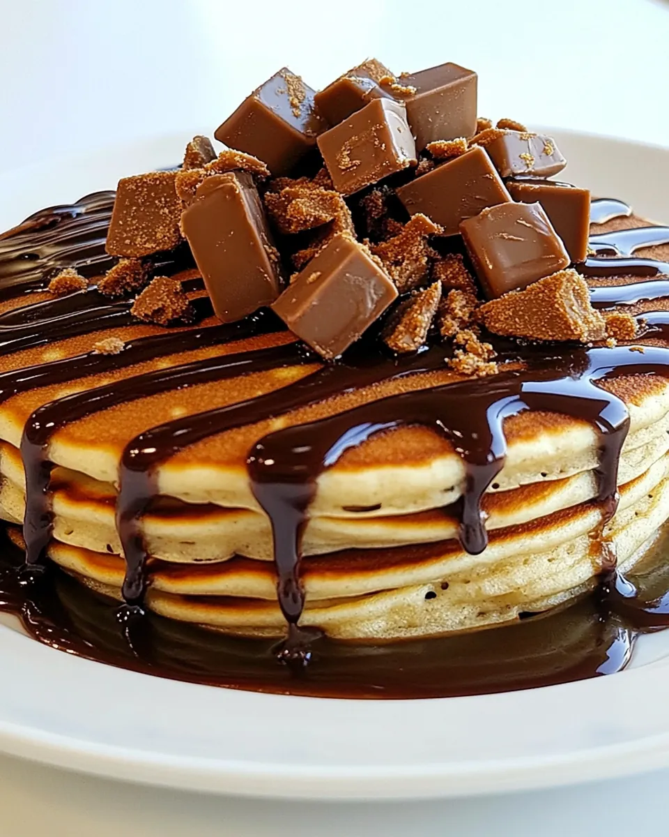 Peanut Butter Cup Pancakes