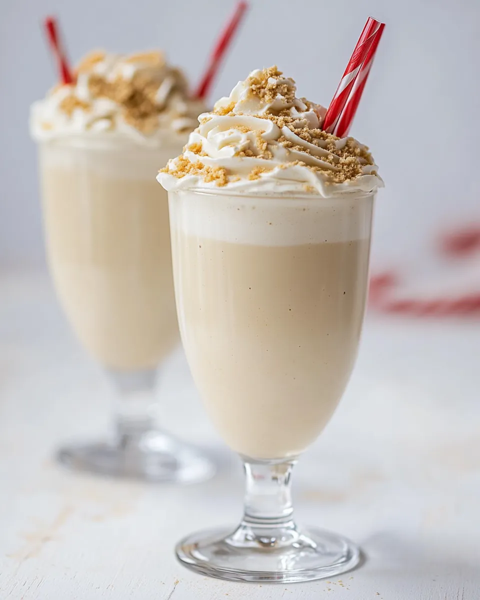 Peanut Butter Milkshakes