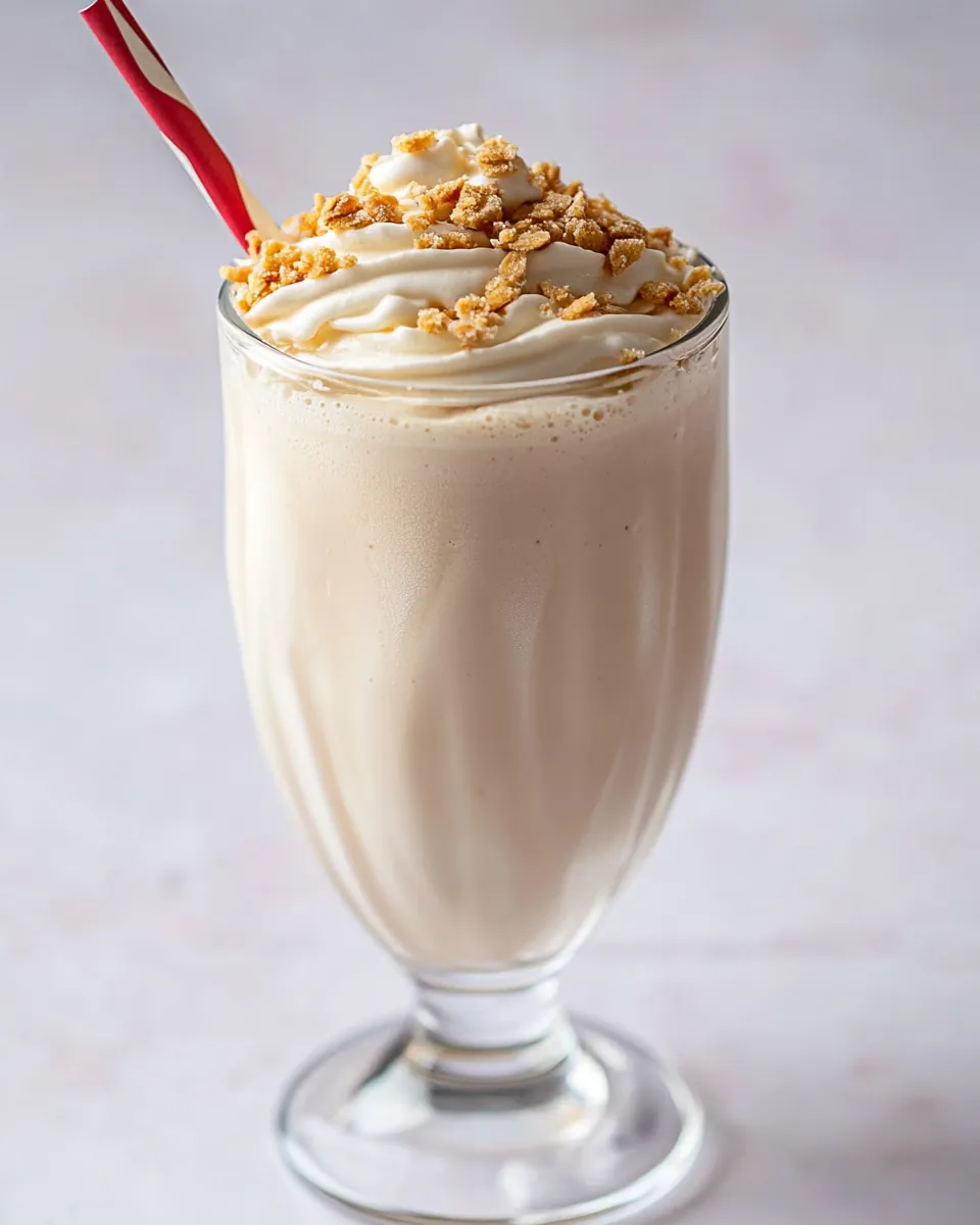 Peanut Butter Milkshakes
