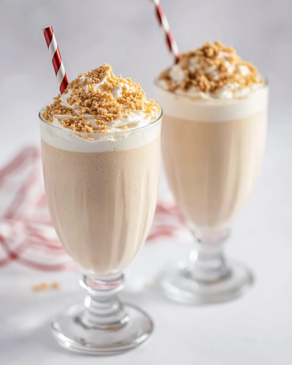 Peanut Butter Milkshakes
