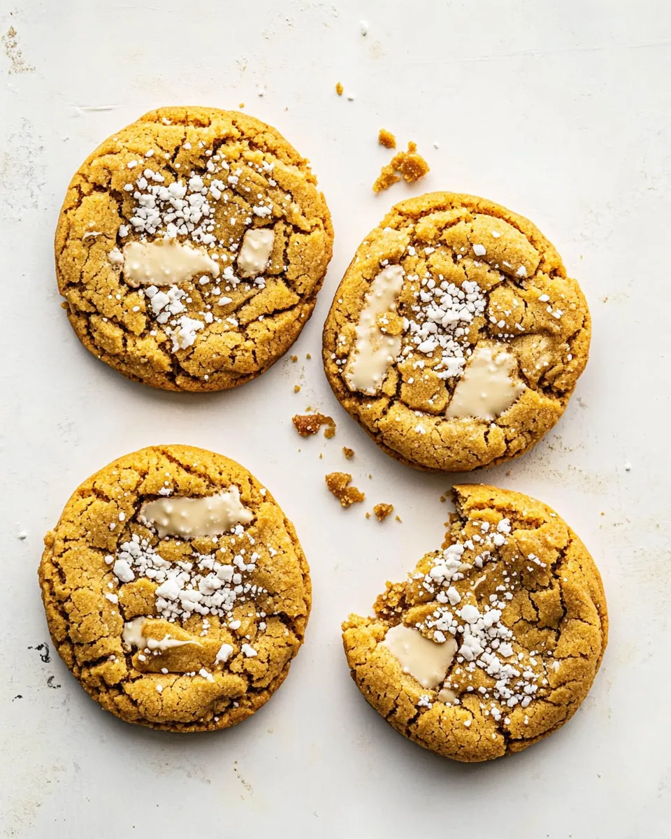 Peanut Butter White Chocolate Cookies