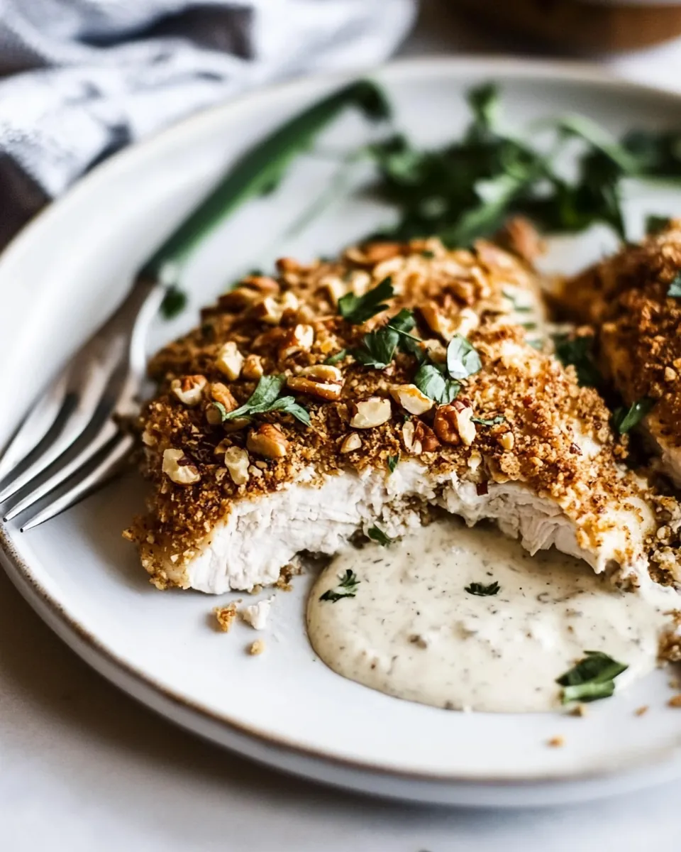 Pecan Crusted Chicken