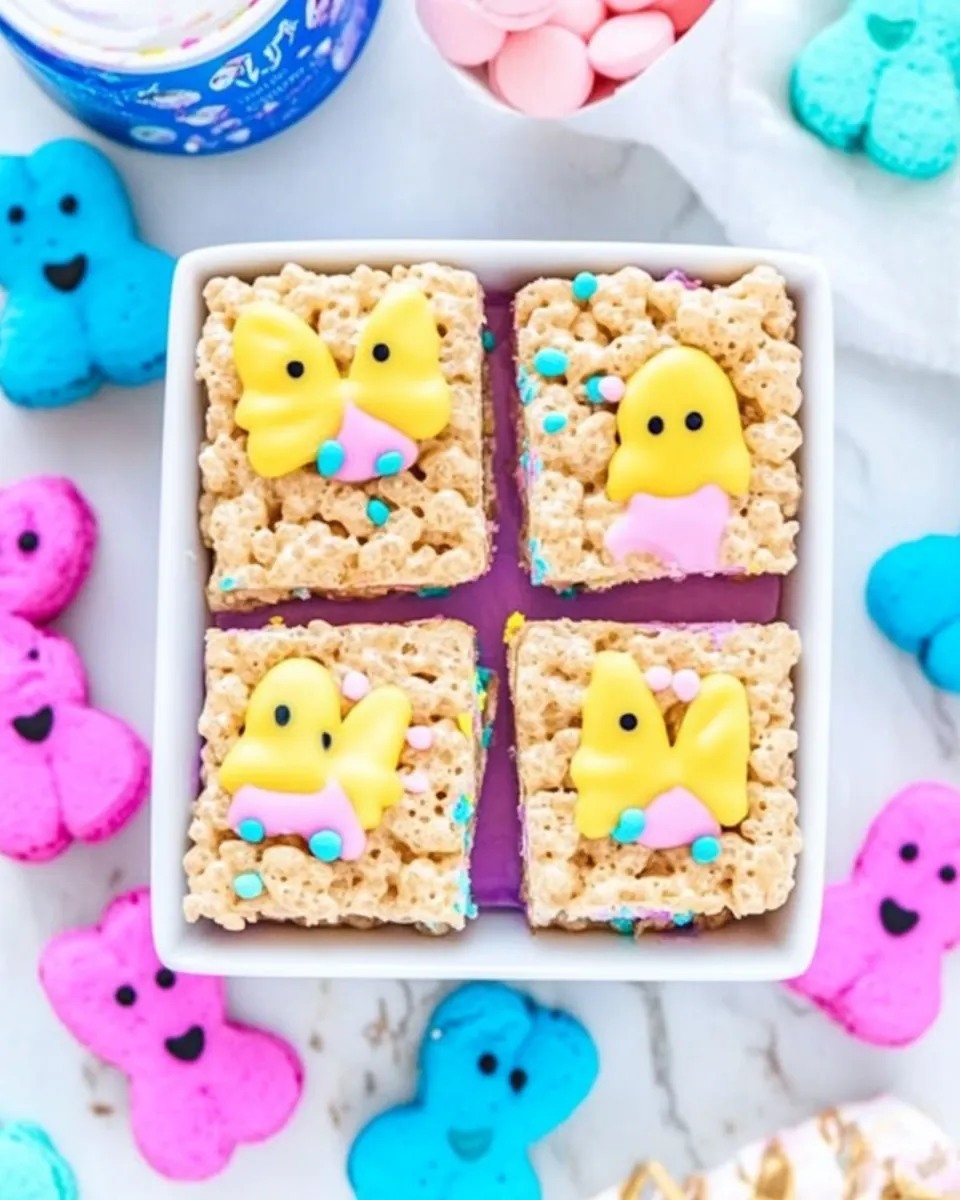 Peeps Rice Krispie Treats