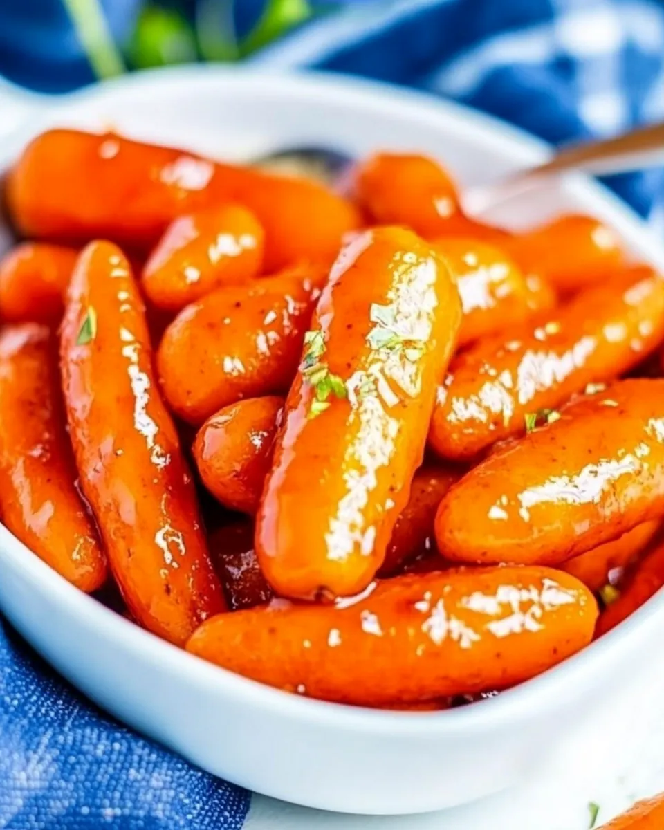 Pepper Jelly Glazed Carrots