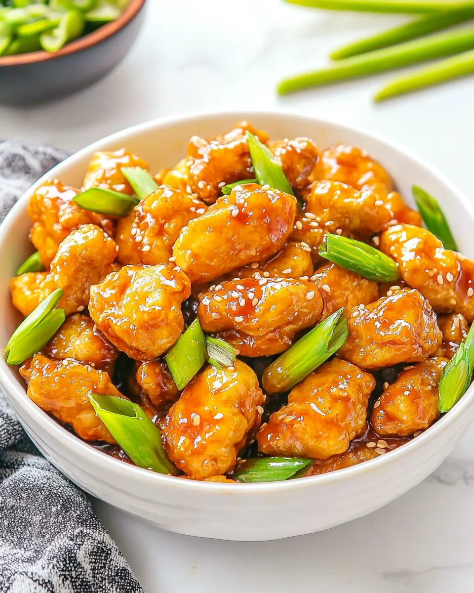 Panda Express Honey Sesame Chicken Copycat