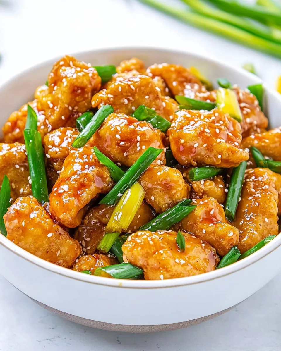 Panda Express Honey Sesame Chicken Copycat