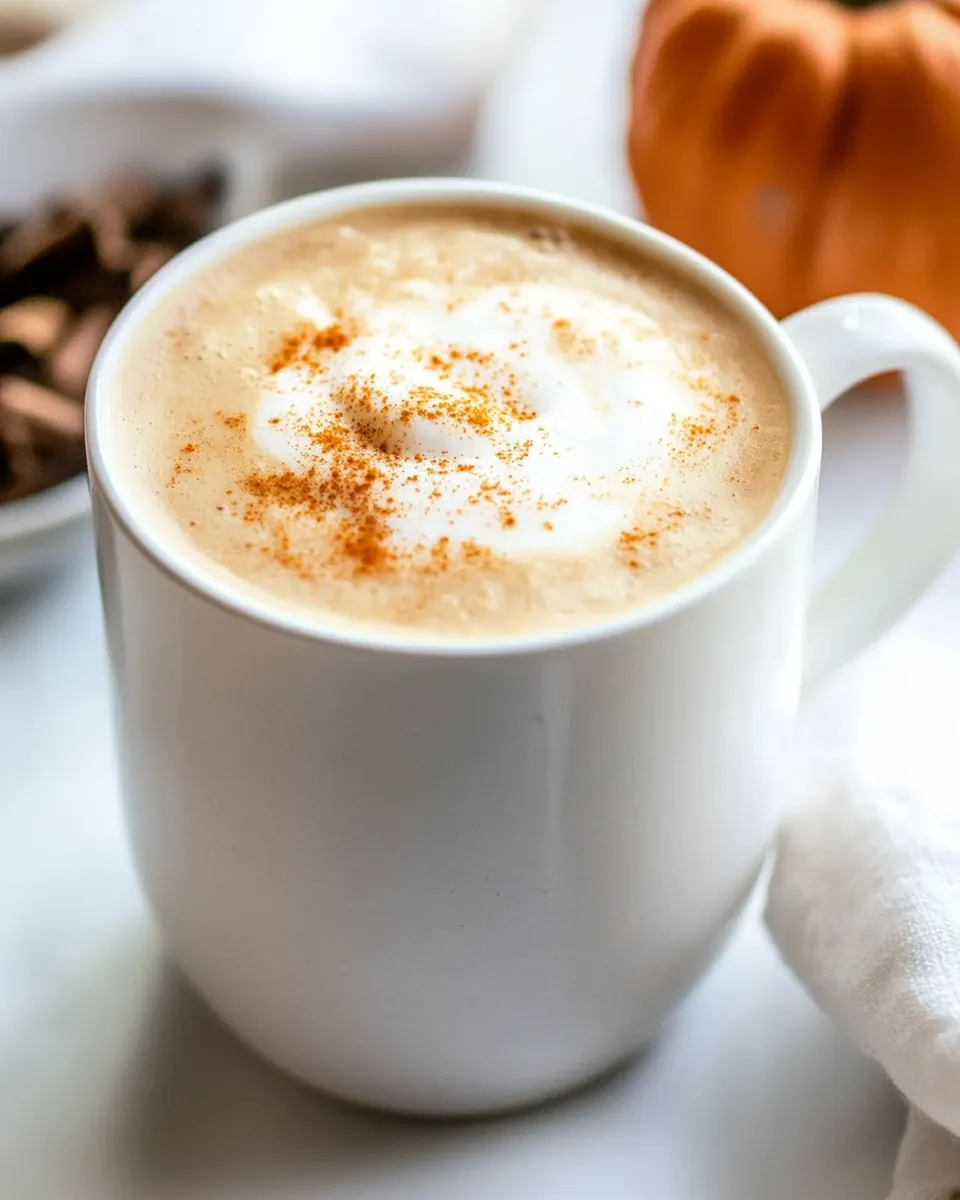 Perfect Sweet Potato Latte