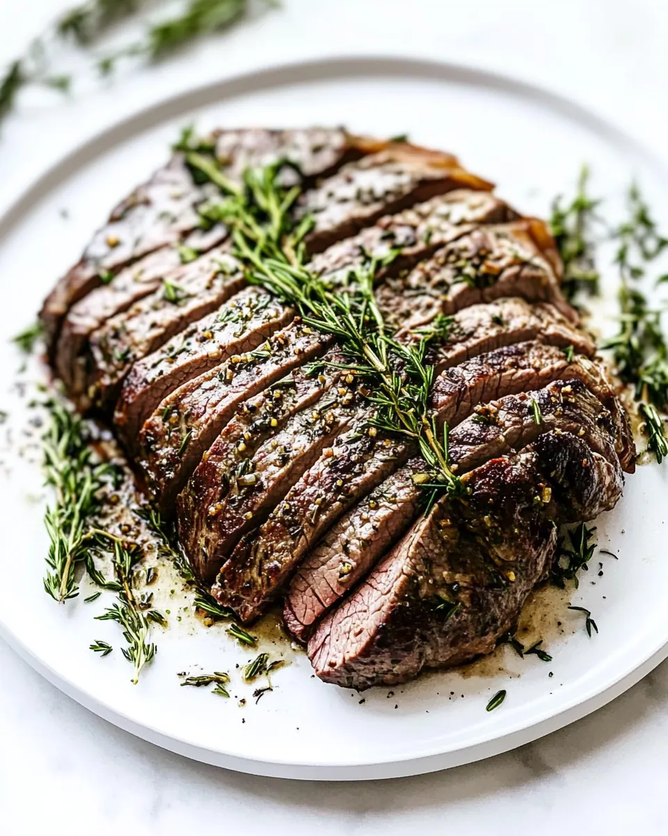 Perfectly Tender London Broil