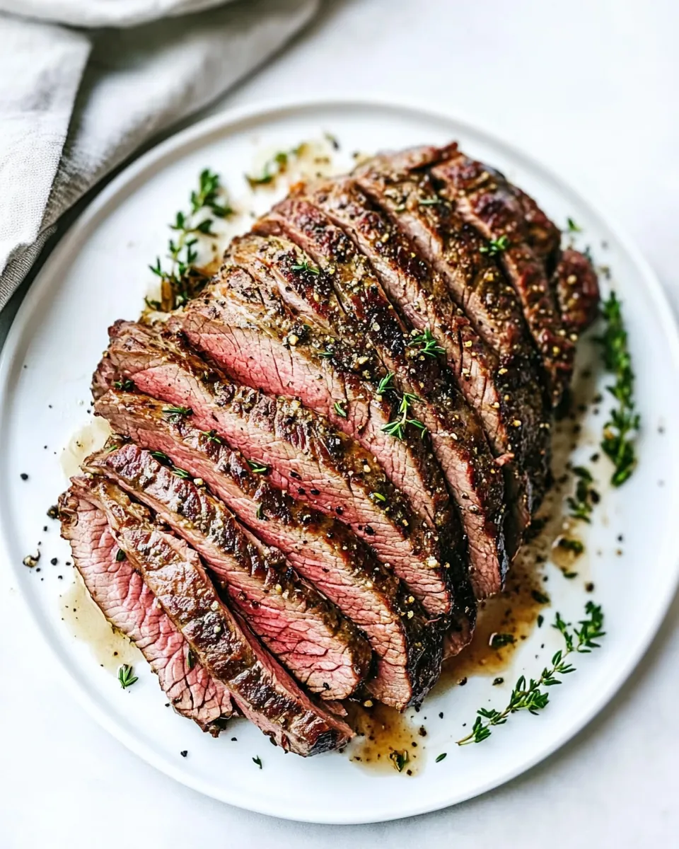 Perfectly Tender London Broil