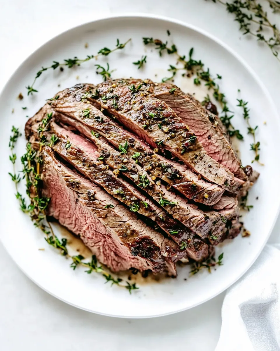 Perfectly Tender London Broil