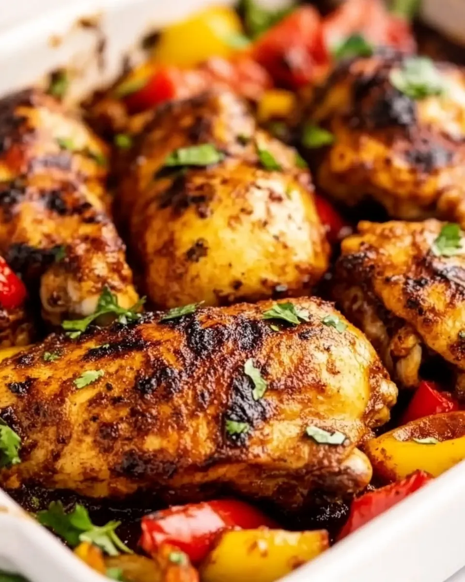 Peri Peri Chicken Tray Bake