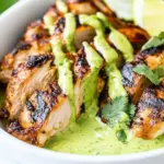 Peruvian Chicken with Aji Verde