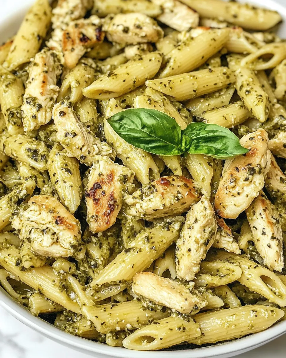 Pesto Chicken Pasta