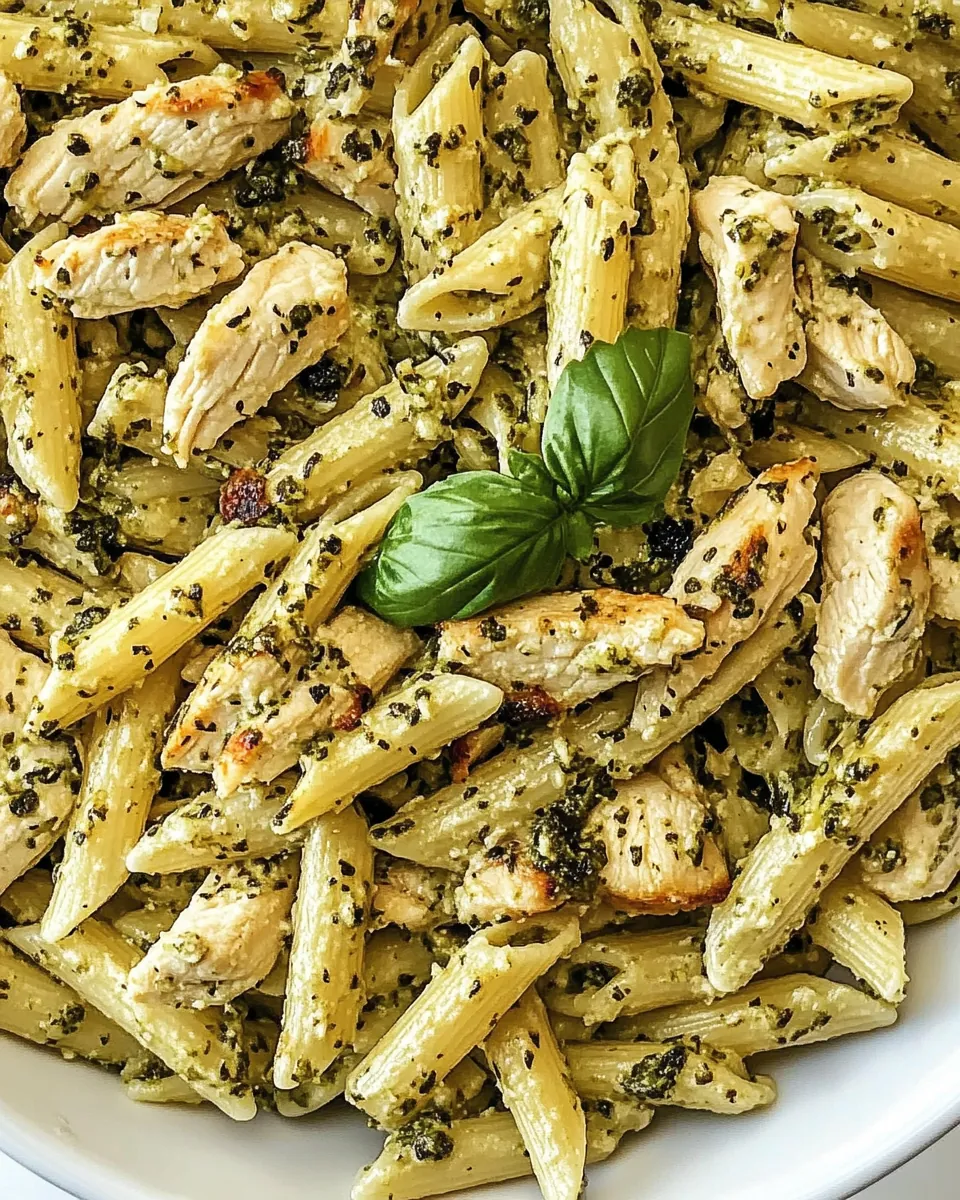 Pesto Chicken Pasta