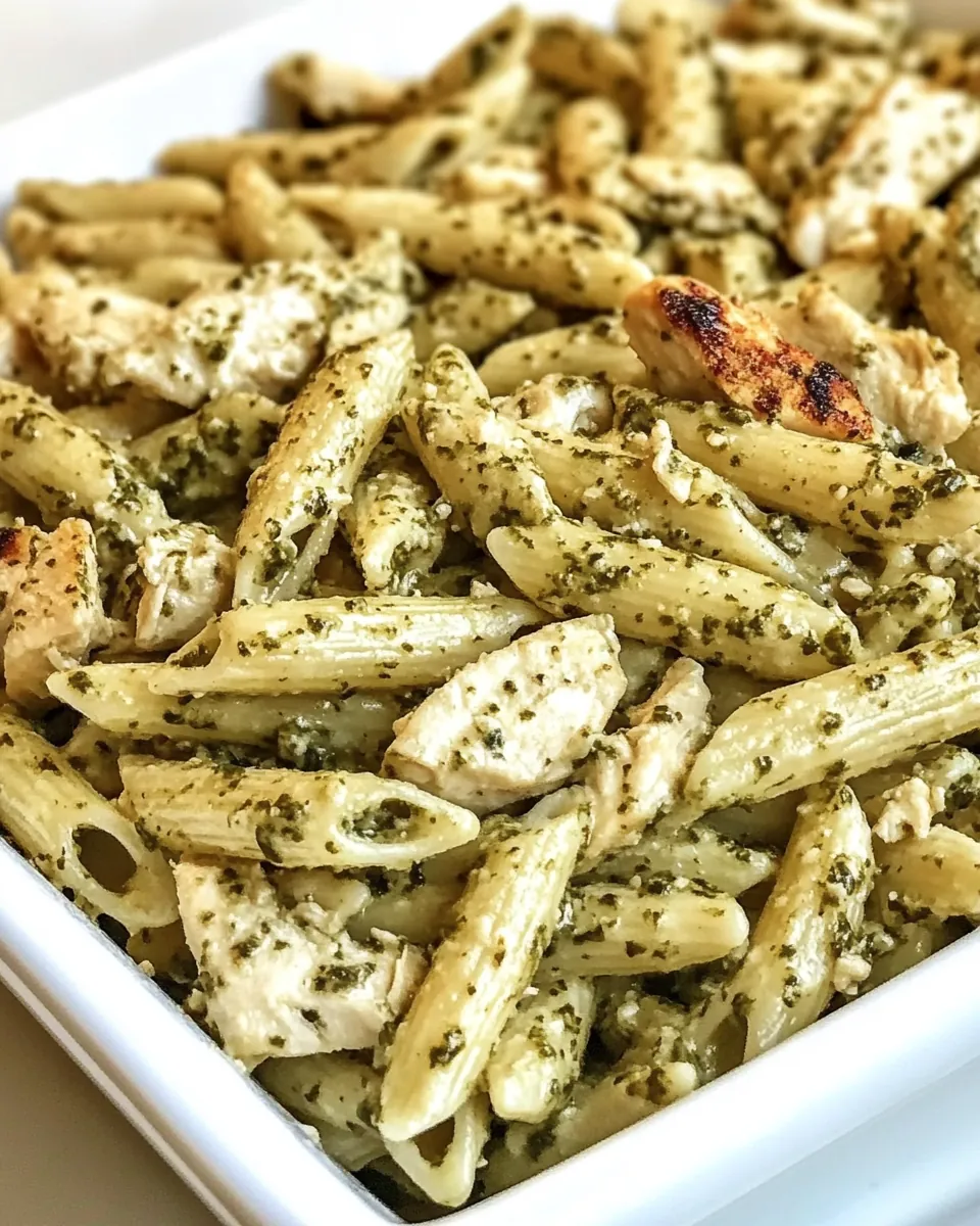 Pesto Chicken Pasta