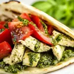 Pesto Chicken Pita