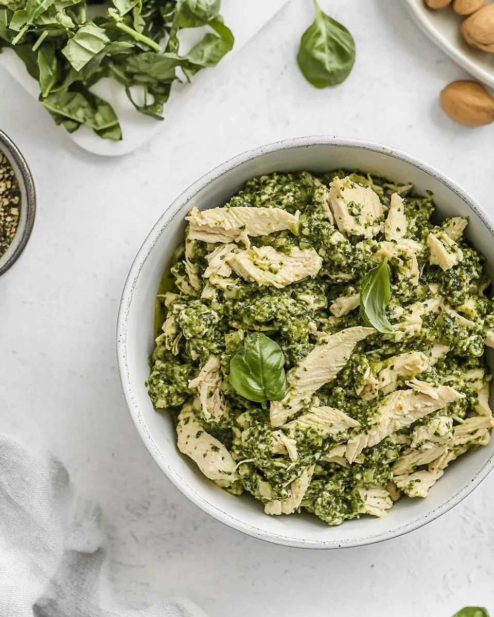 Pesto Chicken Salad