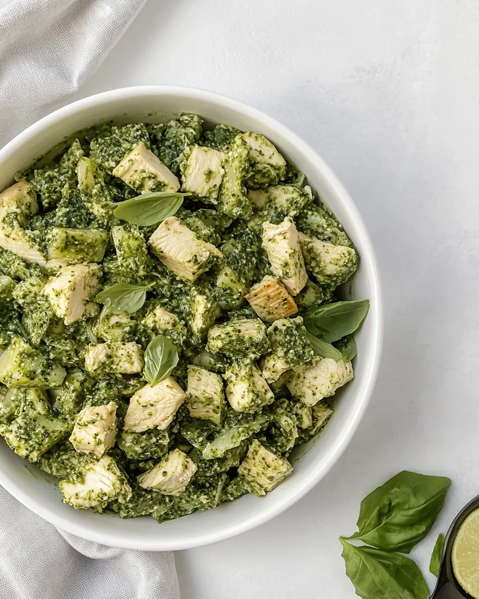 Pesto Chicken Salad