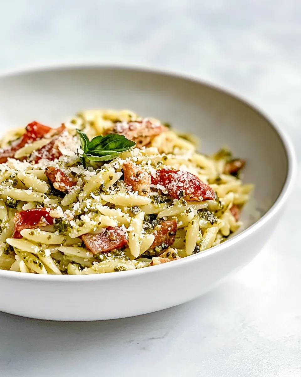 Pesto Orzo