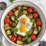 Pesto Potato Egg Bake