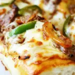 Philly Cheese Steak Cheesy Bread