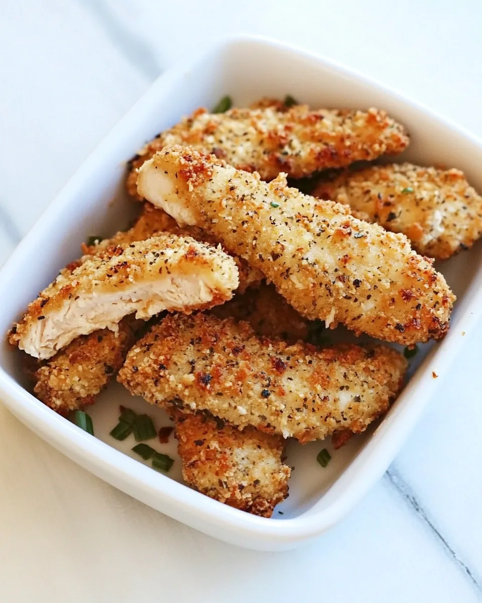 Pickle Brined Chicken Tenders
