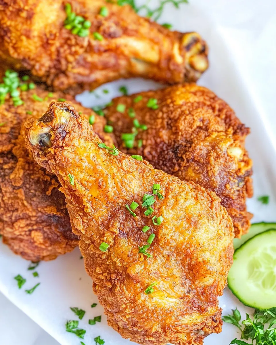 Pickle Brined Fried Chicken