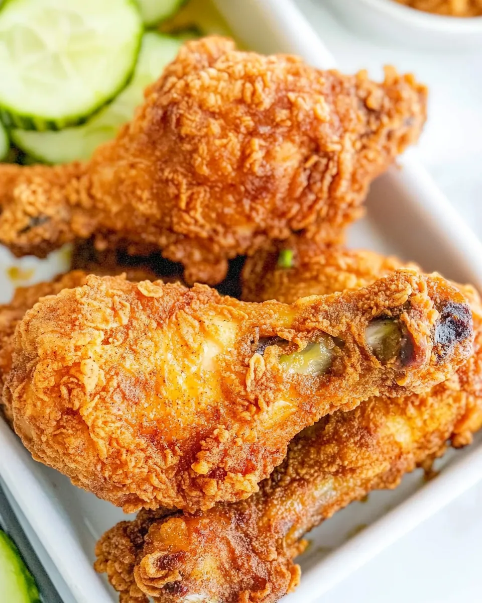 Pickle Brined Fried Chicken