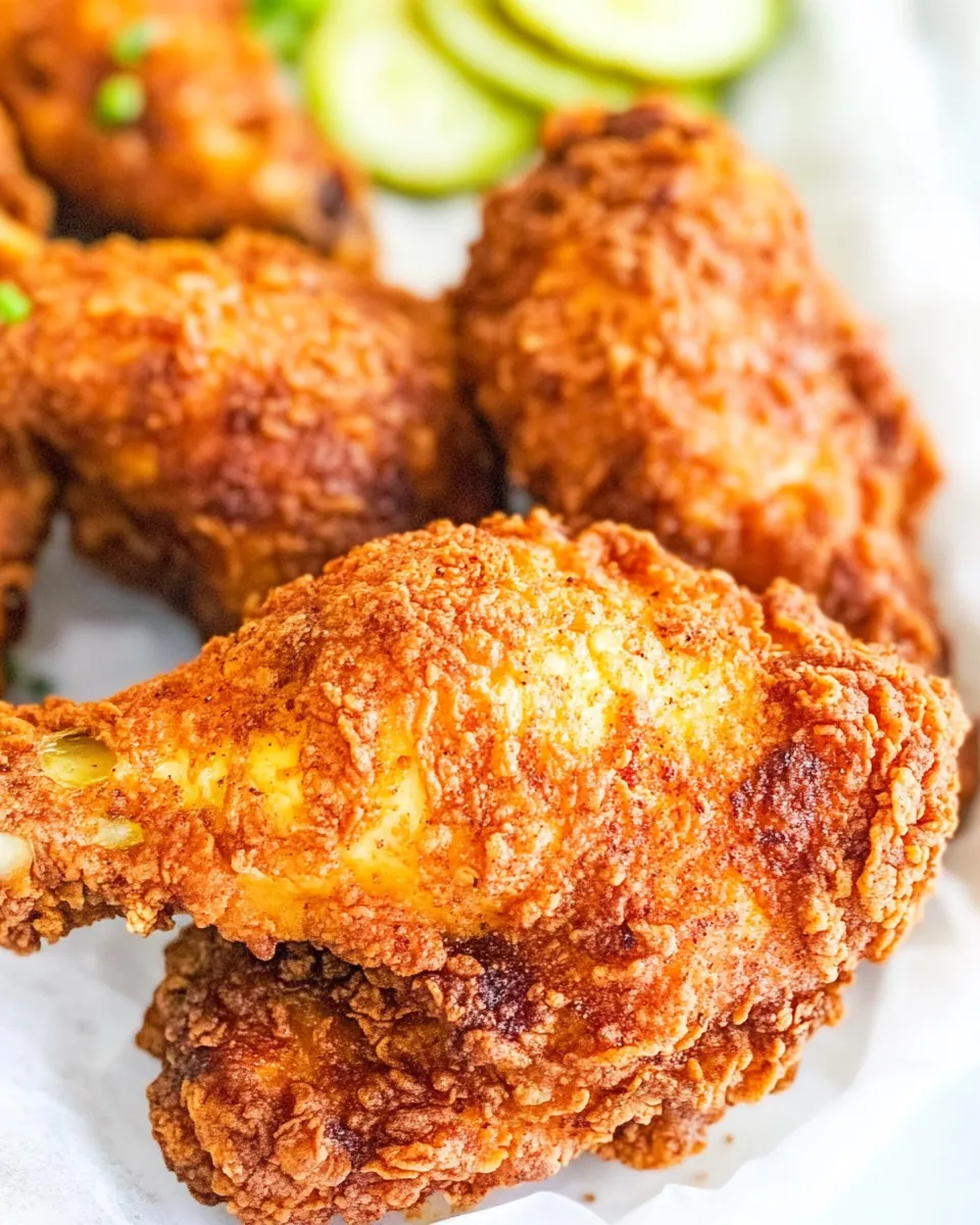 Pickle Brined Fried Chicken