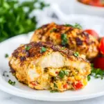 Pimento Cheese Stuffed Chicken