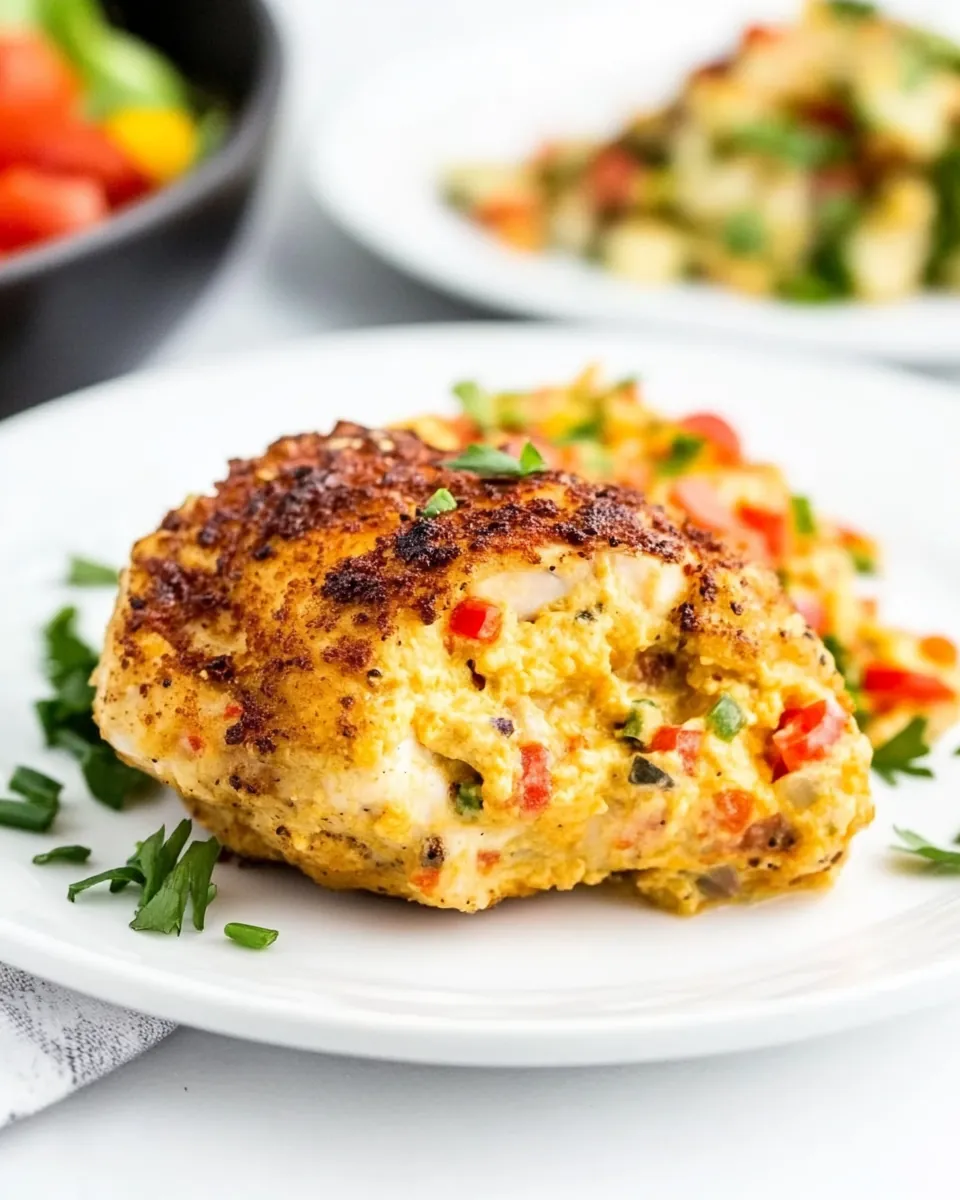 Pimento Cheese Stuffed Chicken