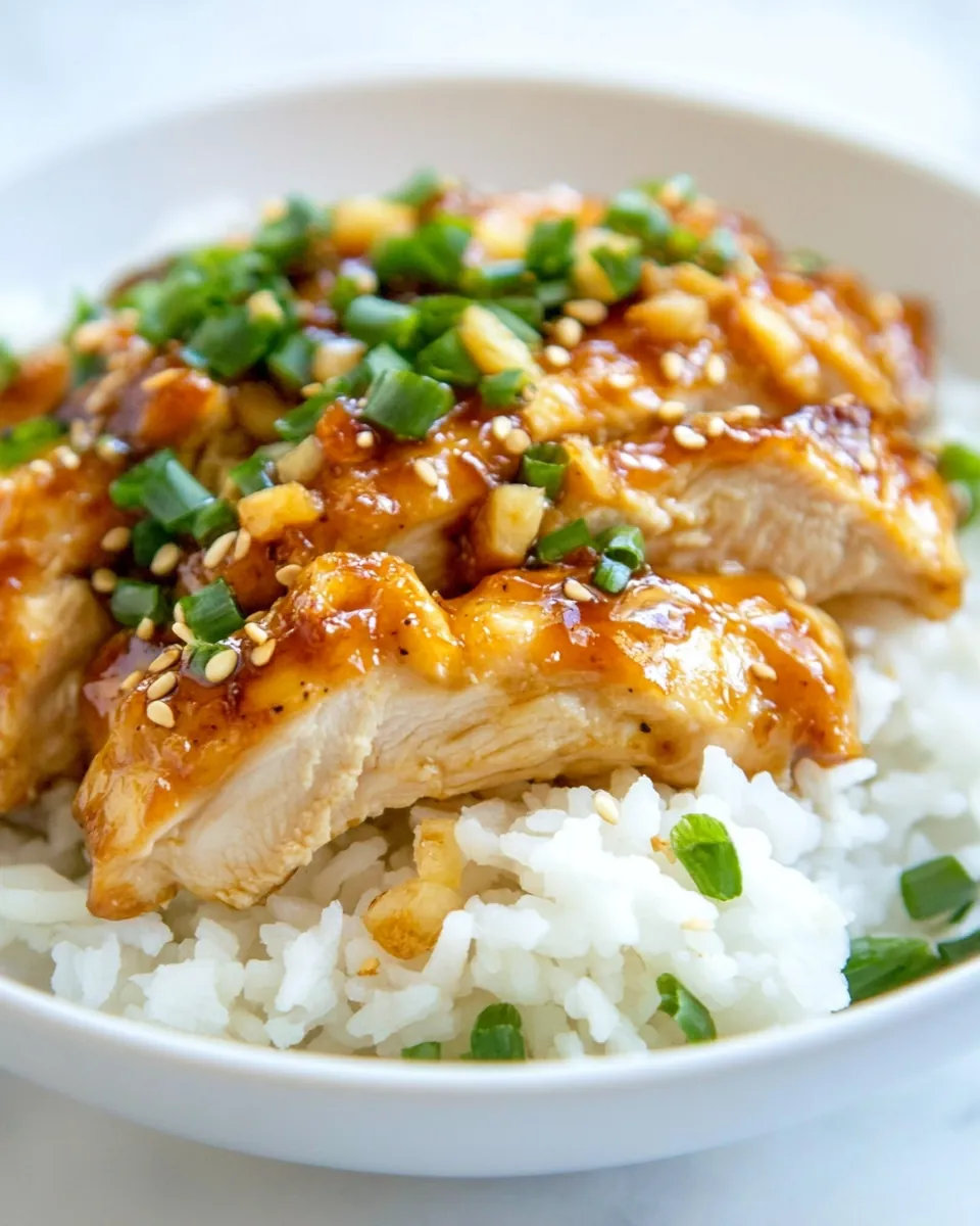 Pineapple Chicken Teriyaki