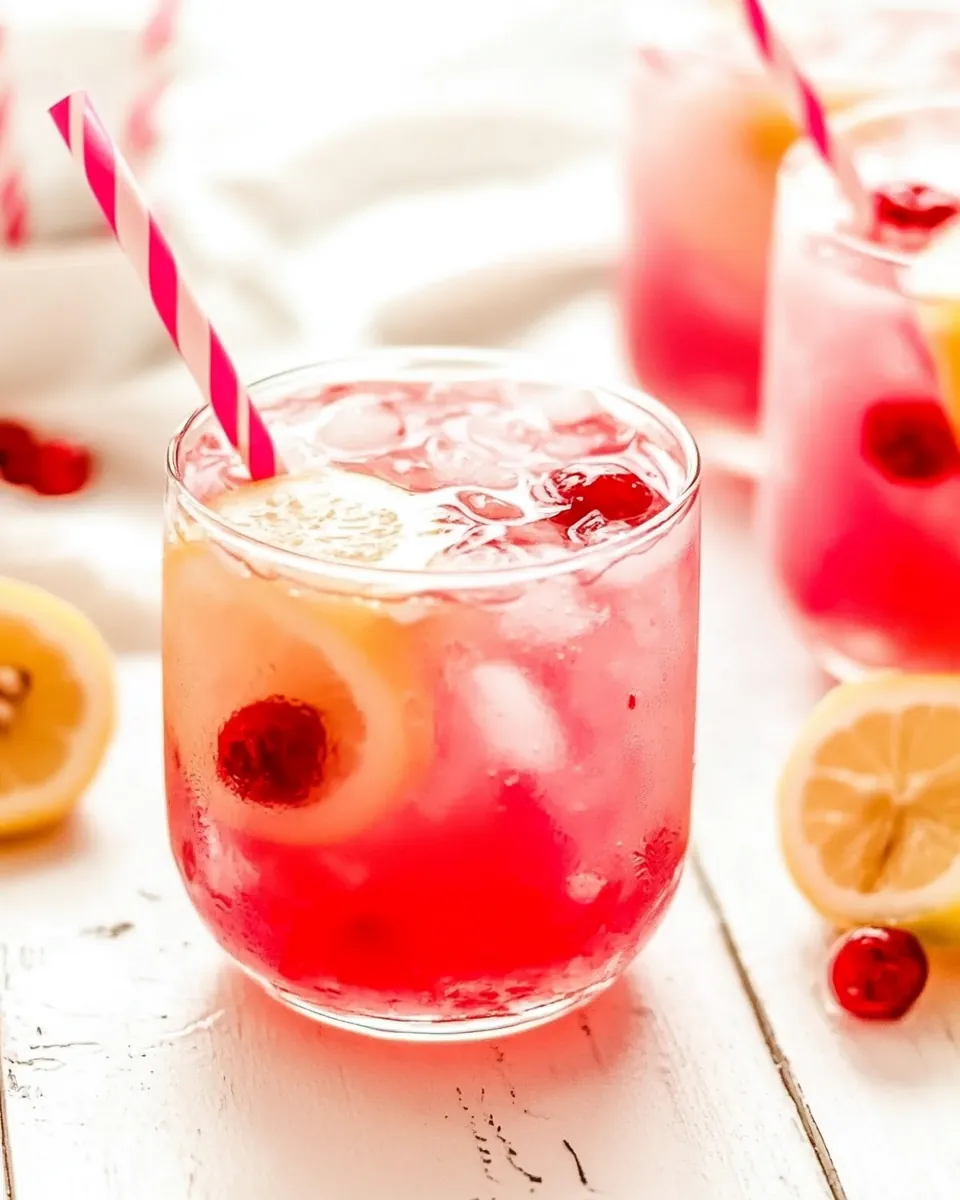 Pink Moscato Lemonade