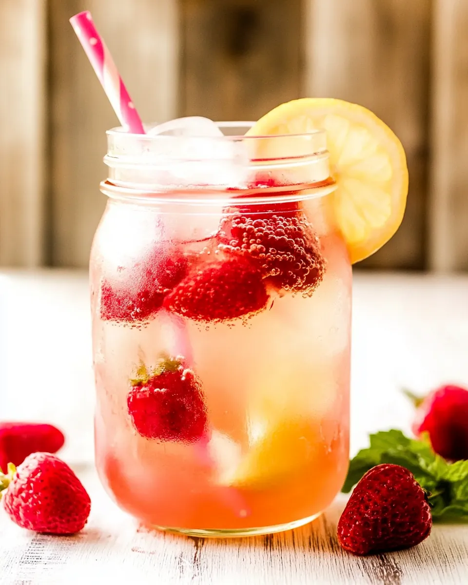 Pink Moscato Lemonade