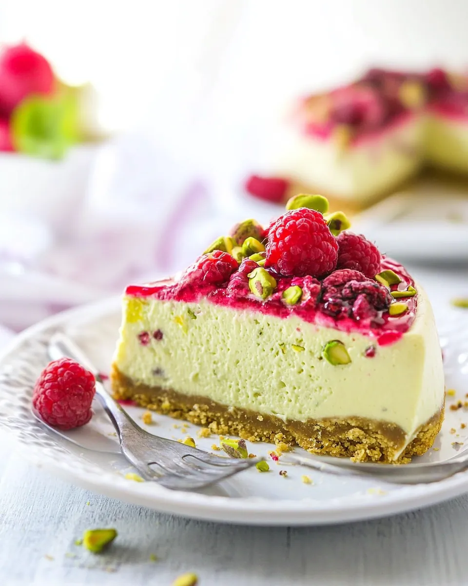 Pistachio Cheesecake Recipe