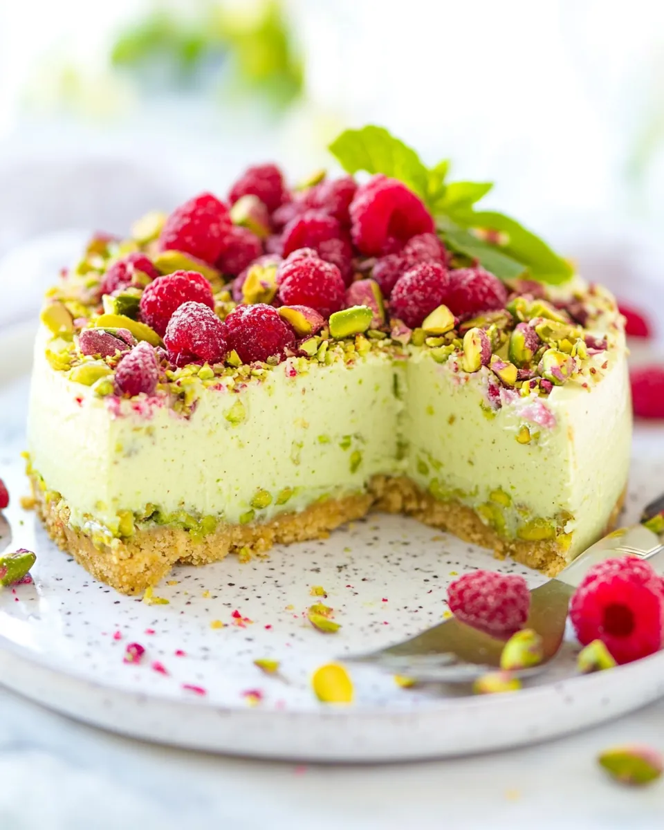 Pistachio Cheesecake Recipe