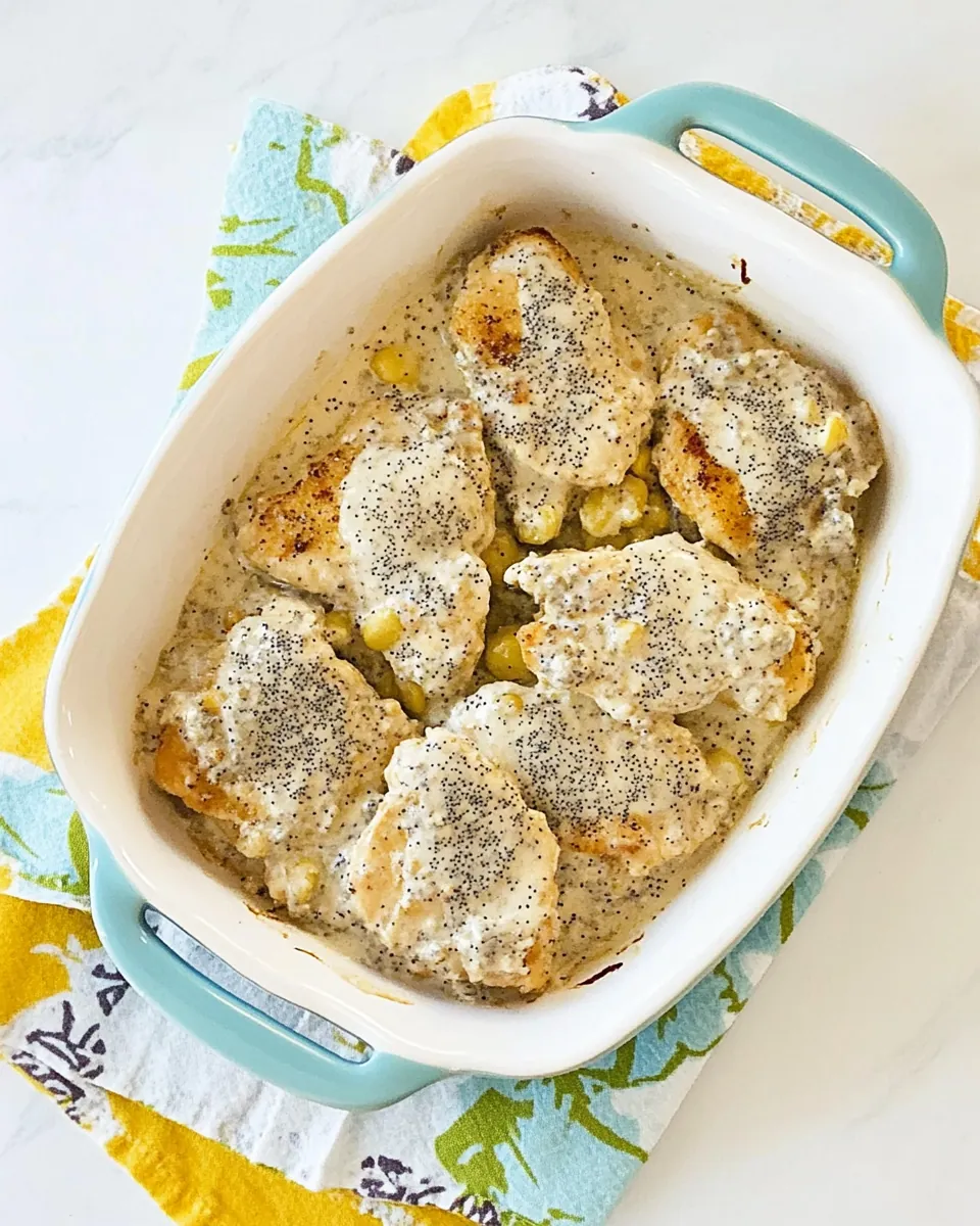 Poppy Seed Chicken