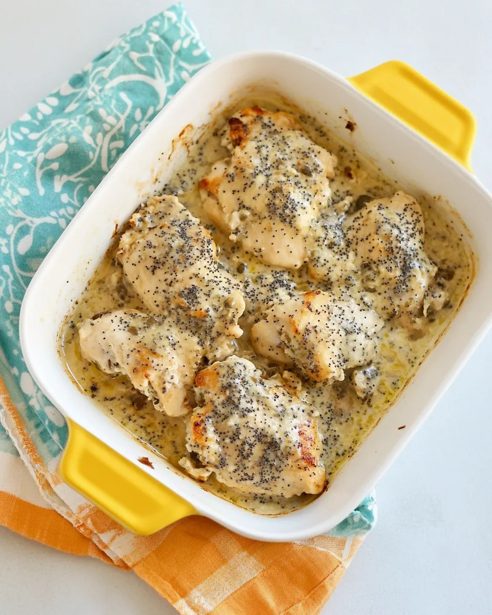 Poppy Seed Chicken
