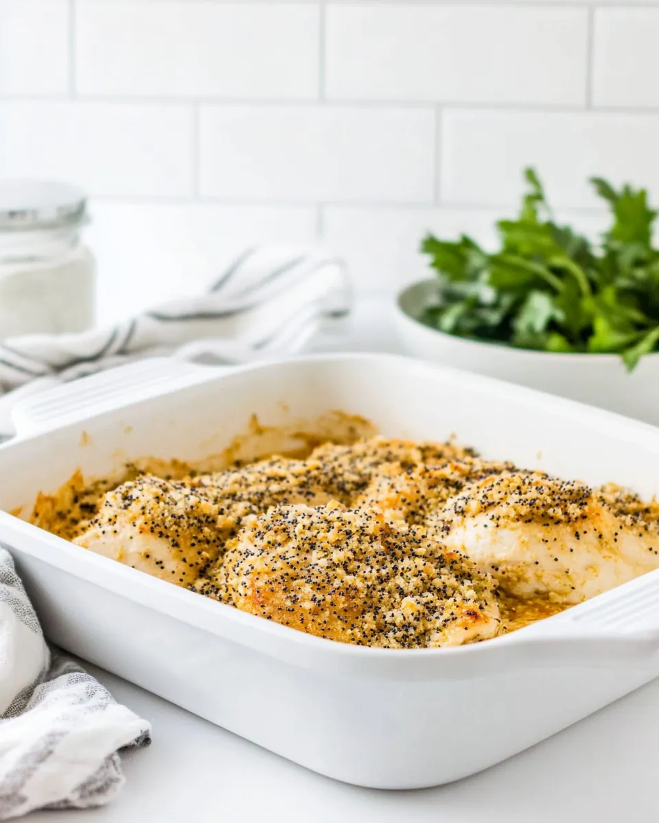 Poppy Seed Chicken