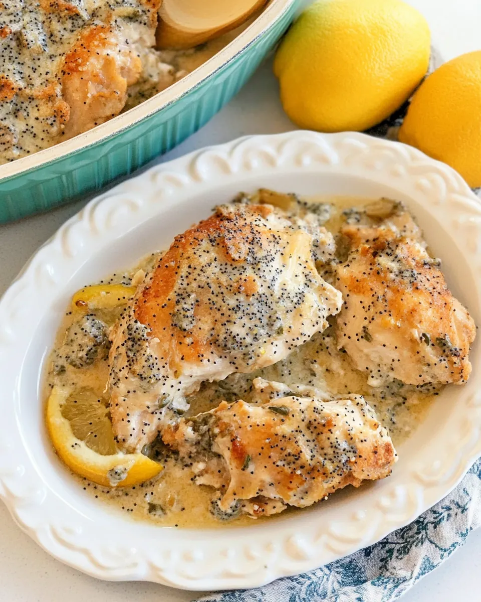 Poppy Seed Chicken