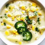 Potato Soup with Corn and Jalapeño