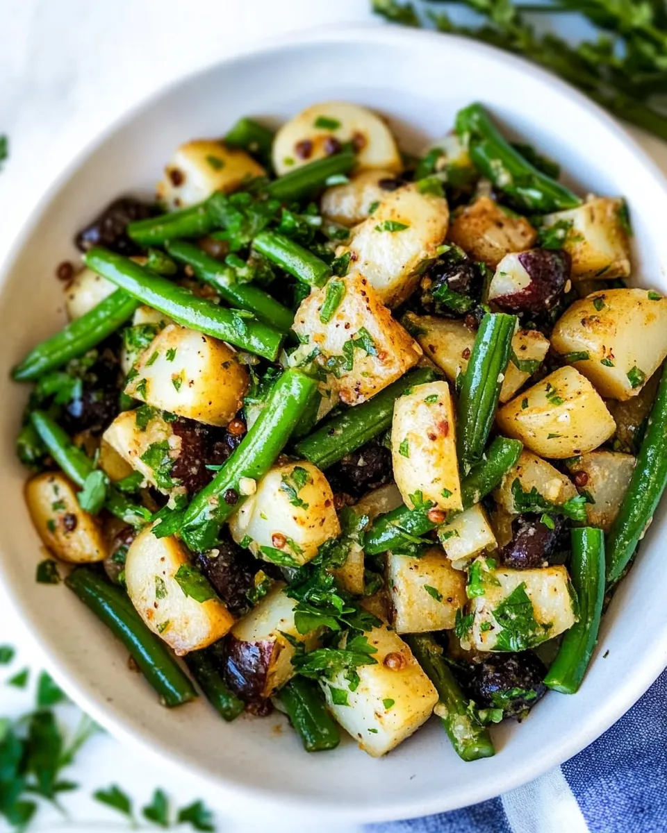 Potato and Green Bean Salad