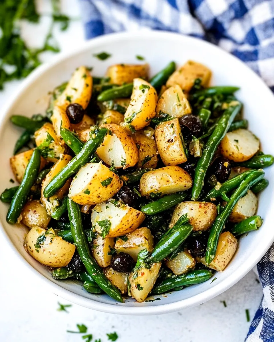 Potato and Green Bean Salad