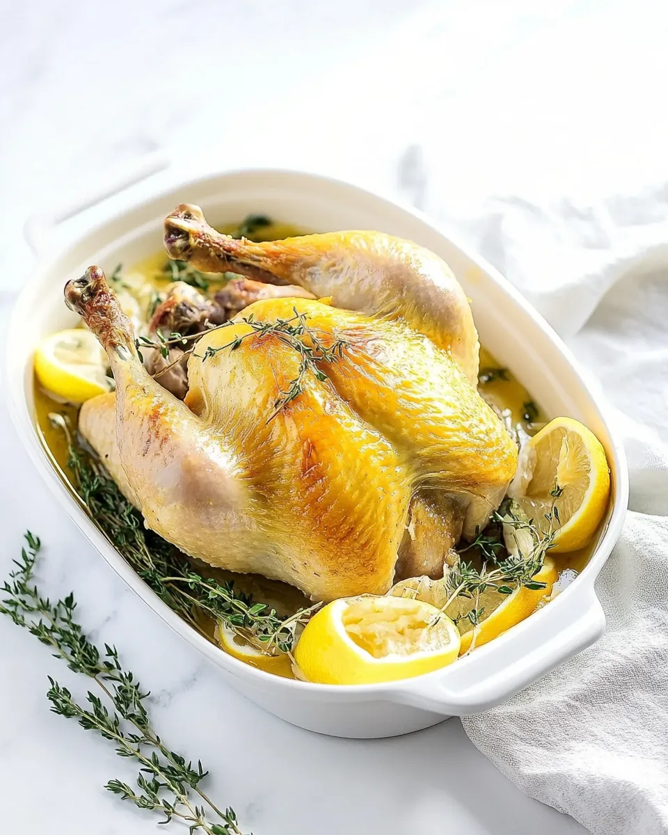 Poulet Rôti Recipe