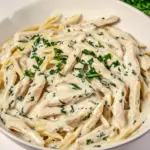 Pressure Cooker Chicken Alfredo
